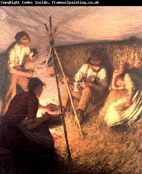 Henry Herbert La Thangue The Harvester's Supper