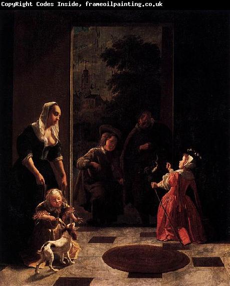 Jacob Ochtervelt Itinerant Musicians