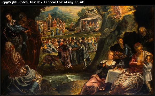 Jacopo Tintoretto The Worship of the Golden Calf