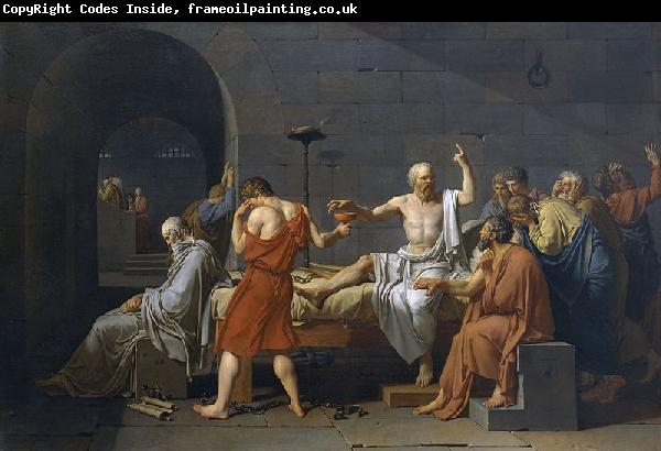 Jacques-Louis David The Death of Socrates