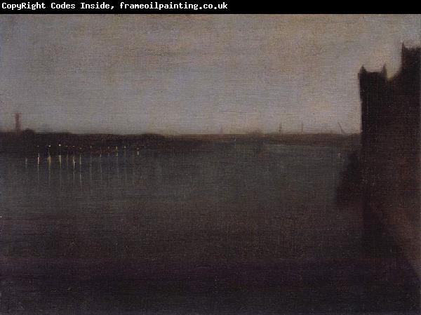 James Mcneill Whistler Nocturne in Grau und Gold, Westminster Bridge