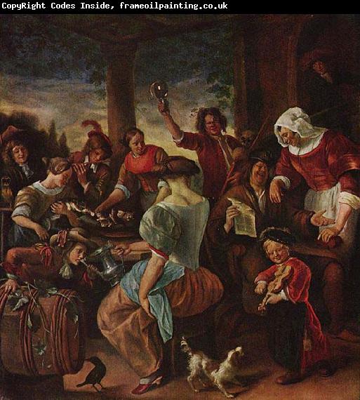 Jan Steen Katzenfamilie