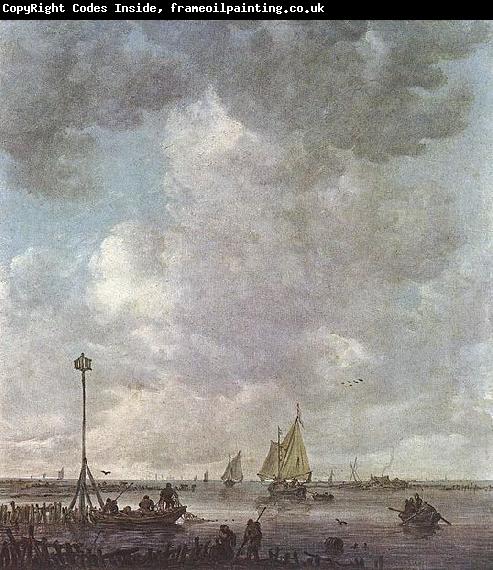 Jan van Goyen Marine Landscape with Fishermen