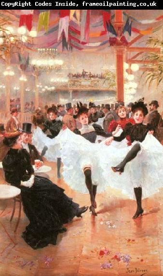 Jean Beraud Le Cafe de Paris