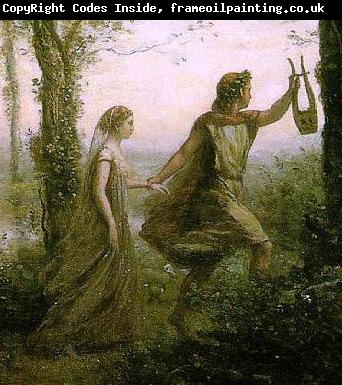 Jean-Baptiste Camille Corot Modification of Orphee ramenant Eurydice des enfers