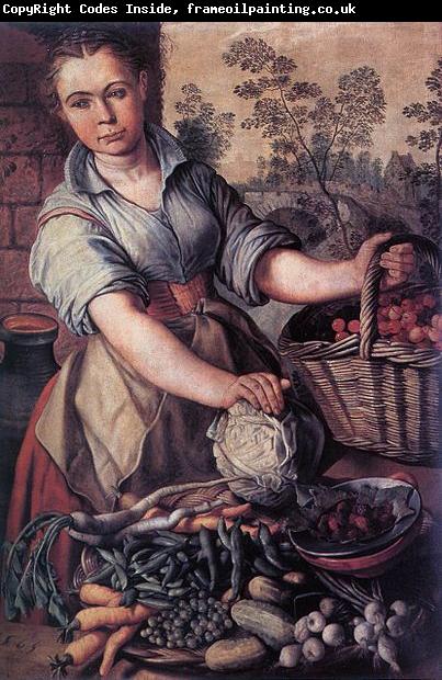 Joachim Beuckelaer Vegetable Seller