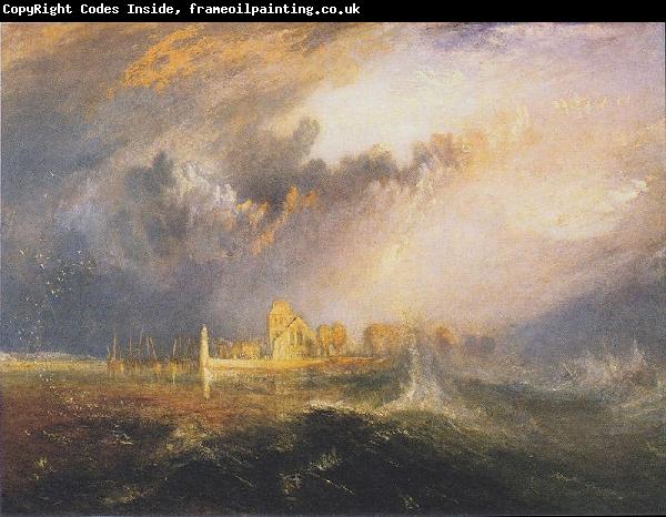 Joseph Mallord William Turner Quillebeuf, Mouth of the Seine