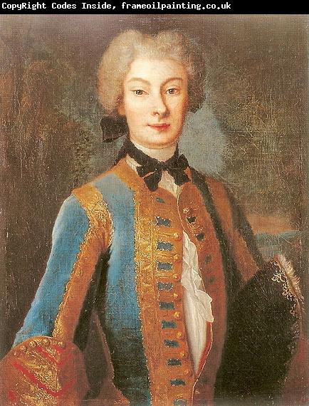 Louis de Silvestre Anna Orzelska in riding habit