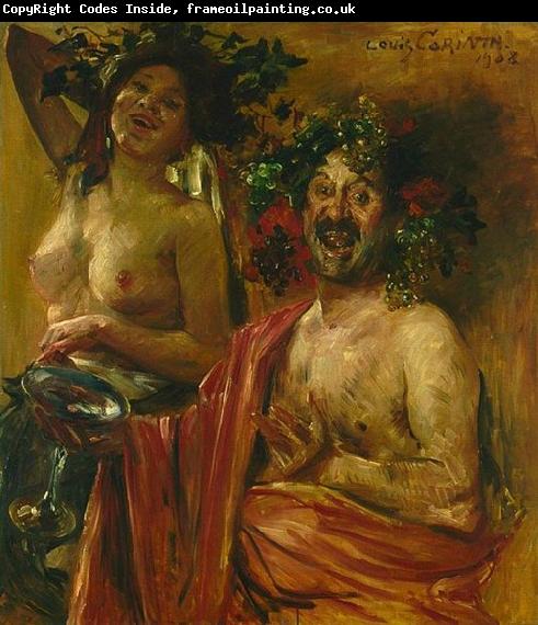 Lovis Corinth Bacchantenpaar