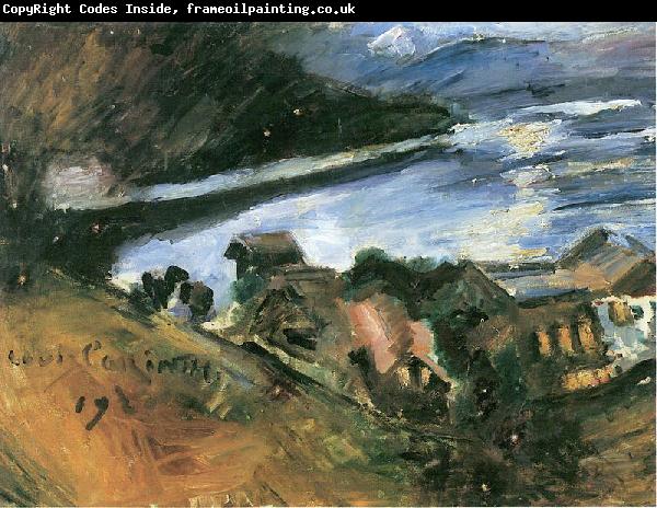 Lovis Corinth Walchensee bei Mondschein