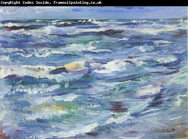 Lovis Corinth Meer bei La Spezia