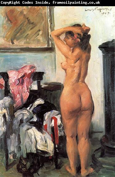 Lovis Corinth Modellpause