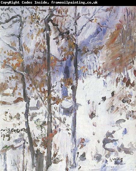 Lovis Corinth Walchensee, Schneelandschaft