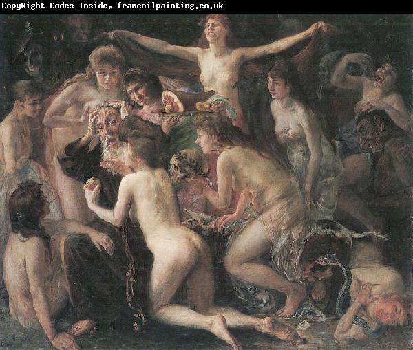 Lovis Corinth Die Versuchung des hl. Antonius