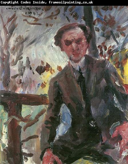 Lovis Corinth Portrat des Malers Leo Michelson