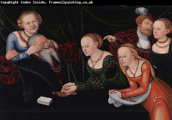 Lucas Cranach the Elder courtesans