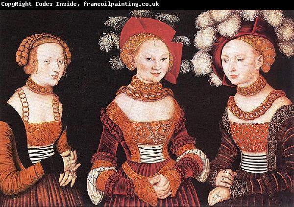 Lucas Cranach the Elder Emilia and Sidonia