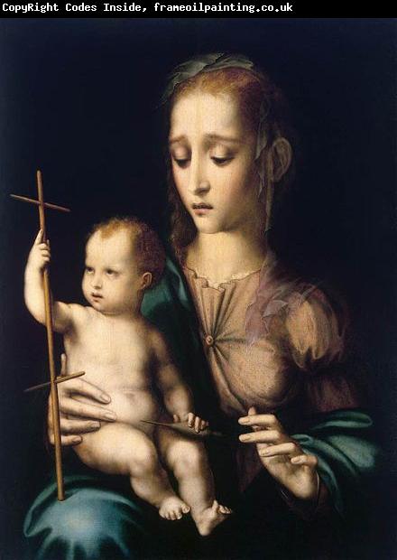 MORALES, Luis de Madonna with the Child