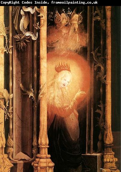 Matthias Grunewald Concert of Angels and Nativity