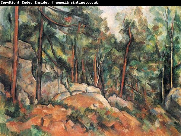 Paul Cezanne Im Wald