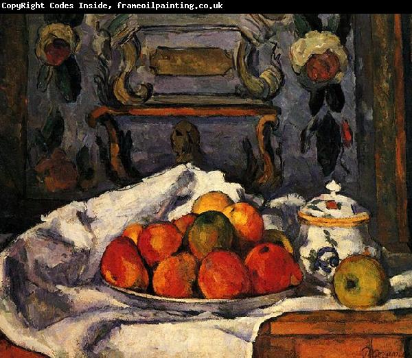 Paul Cezanne Still life, bowl with apples