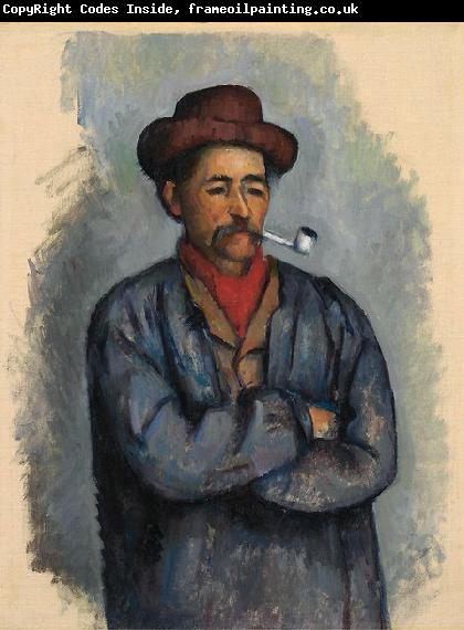 Paul Cezanne Man with a Pipe