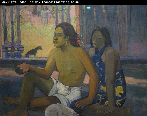 Paul Gauguin Eiaha Ohipa Tahitians in A Room