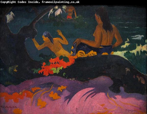 Paul Gauguin By the Sea