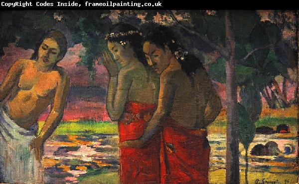 Paul Gauguin Three Tahitian Women