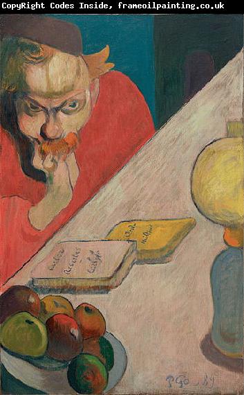 Paul Gauguin Portrait of Jacob Meyer de Haan by Lamplight