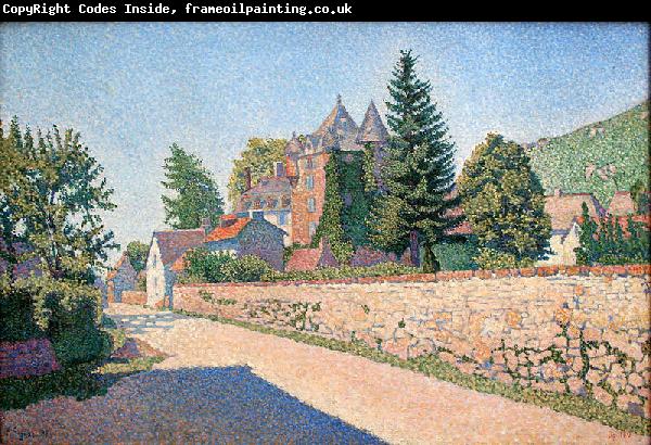 Paul Signac Comblat Castle.