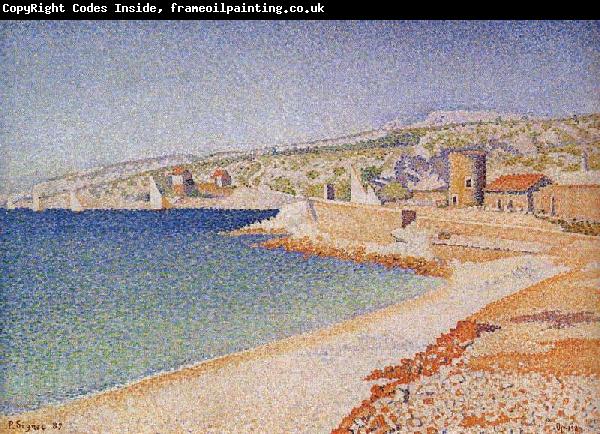 Paul Signac The Jetty at Cassis, Opus