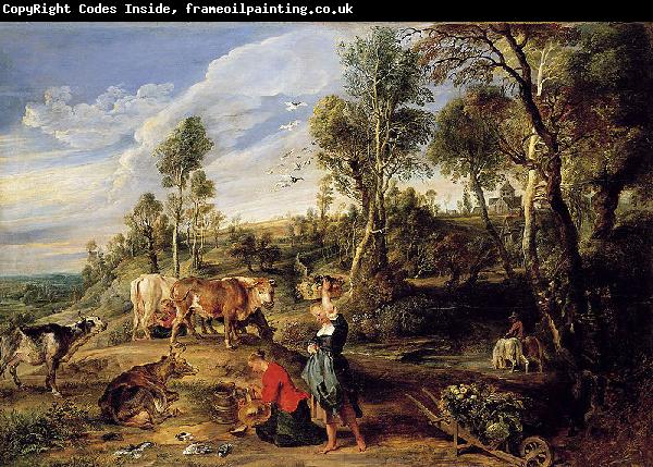 Peter Paul Rubens The Farm at Laken