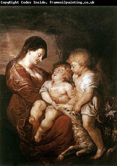 Peter Paul Rubens Virgin and Child with the Infant St John