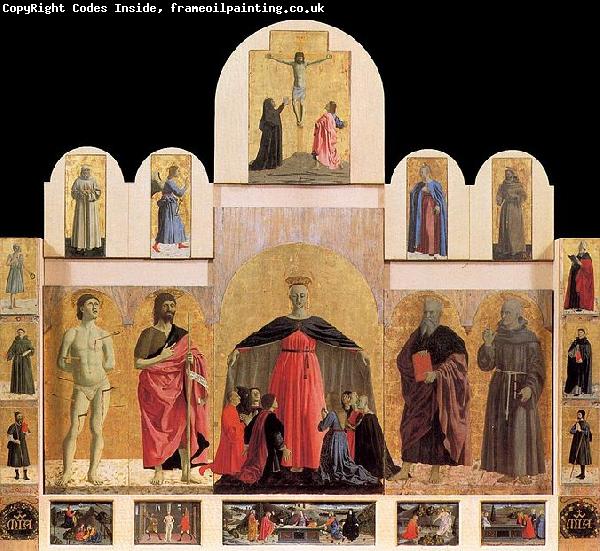Piero della Francesca Polyptych of the Misericordia