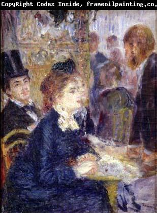 Pierre Auguste Renoir At the Cafe