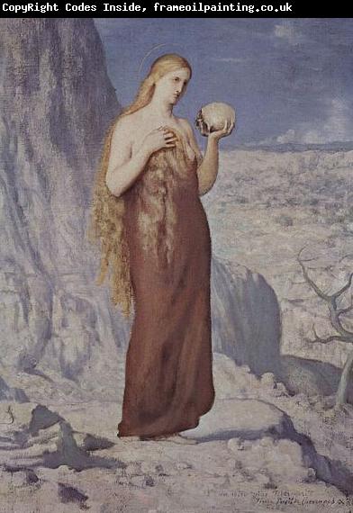 Pierre Puvis de Chavannes Hl. Maria Magdalena in der Wuste