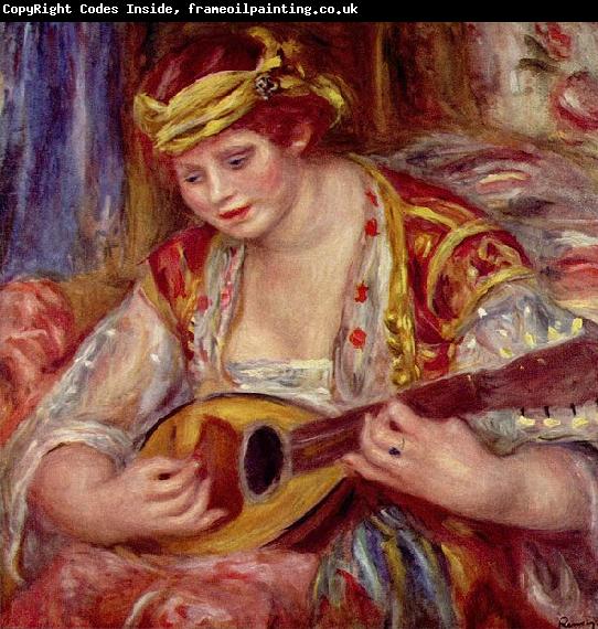 Pierre-Auguste Renoir Frau mit Mandoline