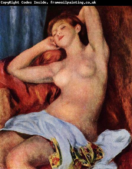 Pierre-Auguste Renoir La baigneuse endormie