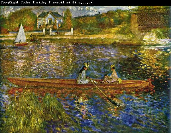 Pierre-Auguste Renoir The Skiff