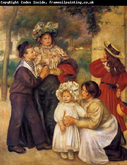 Pierre-Auguste Renoir La famille d`artiste