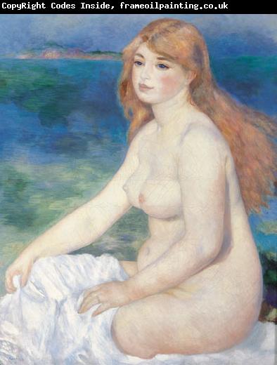 Pierre-Auguste Renoir La baigneuse blonde