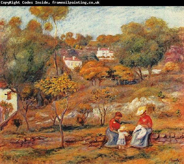 Pierre-Auguste Renoir Landschaft bei Cagnes