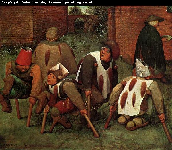 Pieter Bruegel the Elder The Cripples