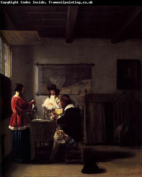 Pieter de Hooch The Visit