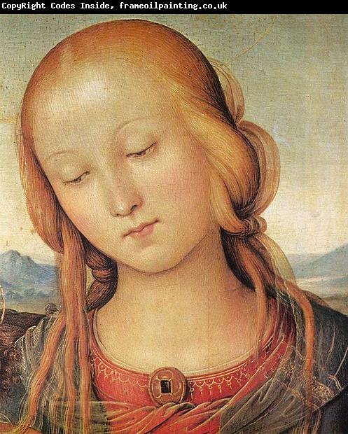 Pietro Perugino Madonna with Child and the Infant St John