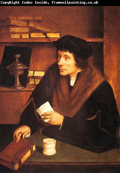 Quentin Matsys Portrait of Pieter Gillis