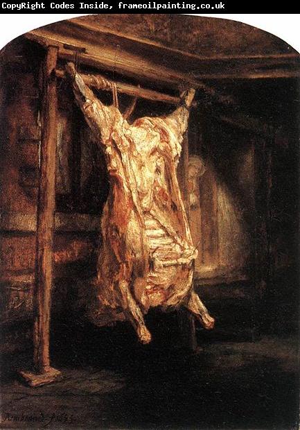 Rembrandt Peale The Flayed Ox