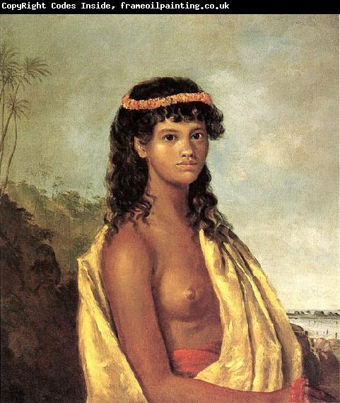 Robert Dampier 'Tetuppa, a Native Female of the Sandwich Islands'