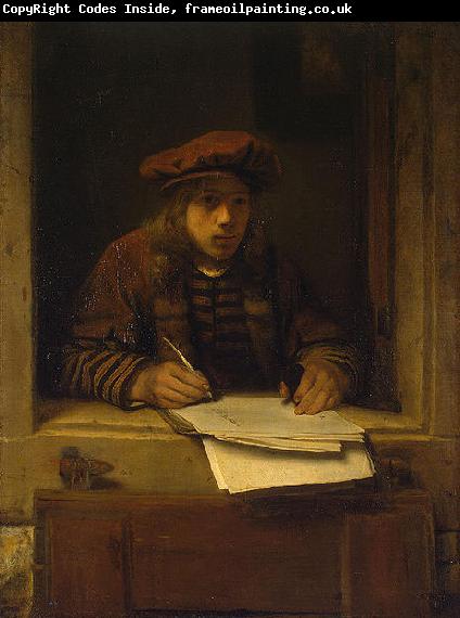 Samuel van hoogstraten Self-portrait